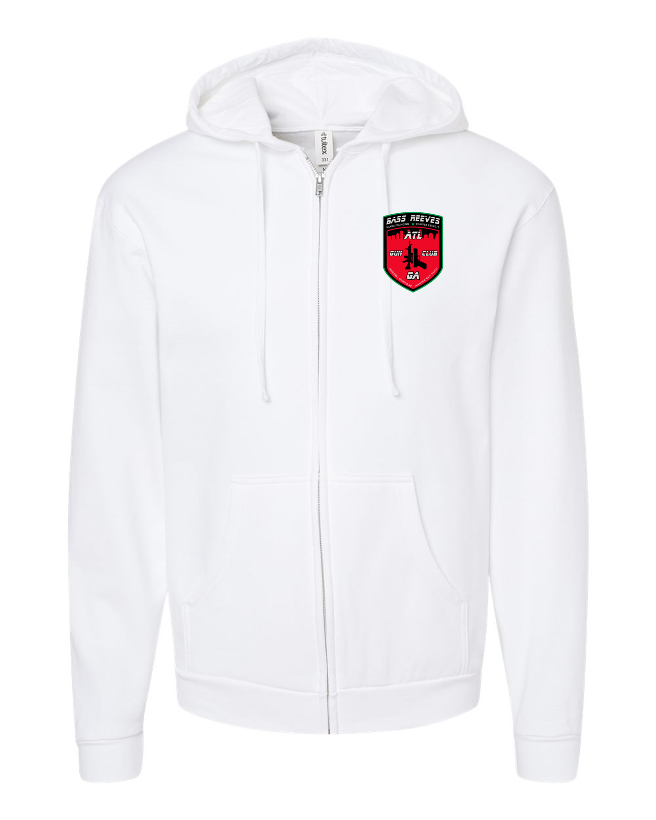 BRGC Small Shield Zippered Hoodie