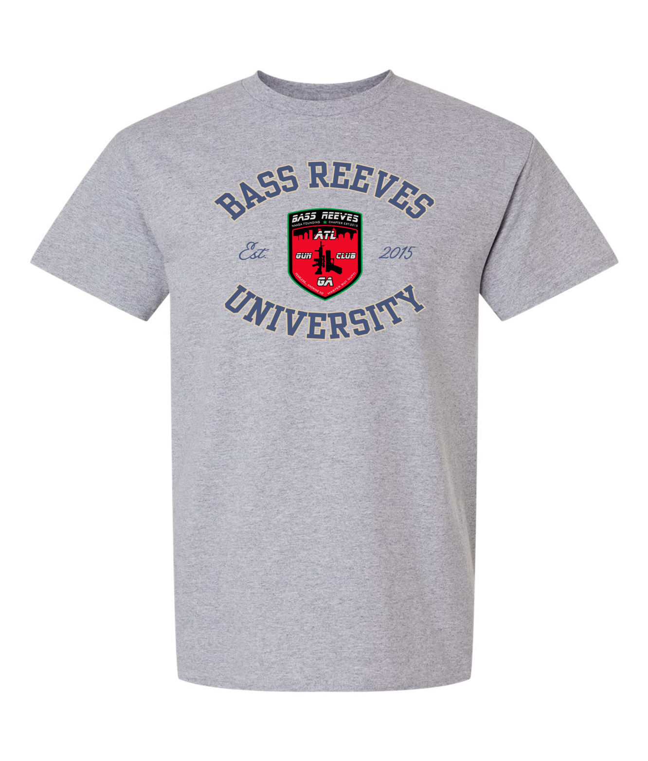Bass Reeves University Short Sleeved T-Shirt