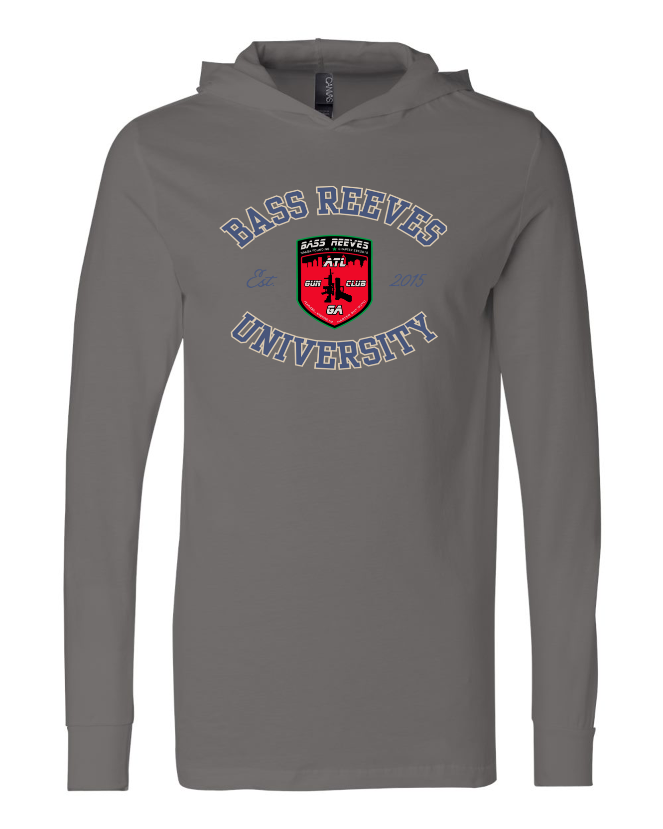 Bass Reeves University Unisex Hooded Long Sleeve T Shirt