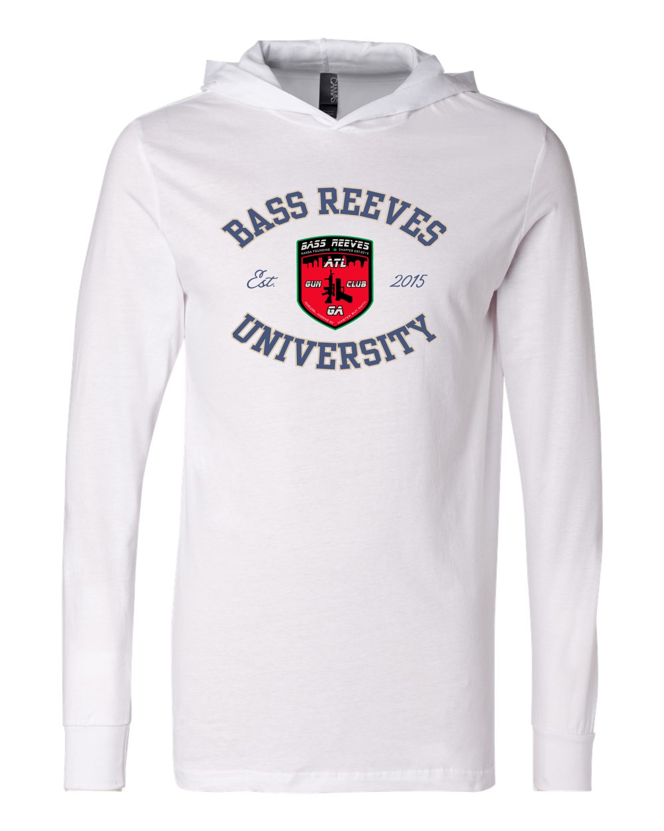 Bass Reeves University Unisex Hooded Long Sleeve T Shirt