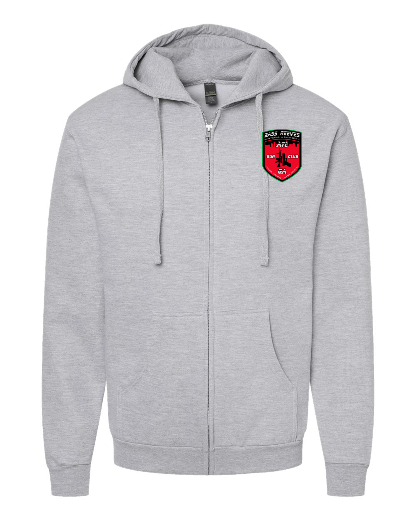 BRGC Small Shield Zippered Hoodie